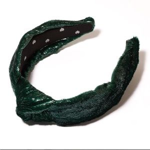 Lele Sadoughi Liquid Velvet Headband
